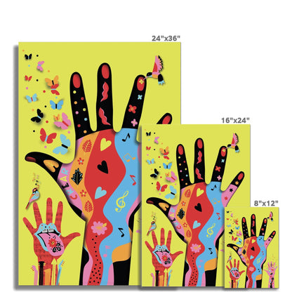 Giclée Fine Art Print - Hands Are To Create
