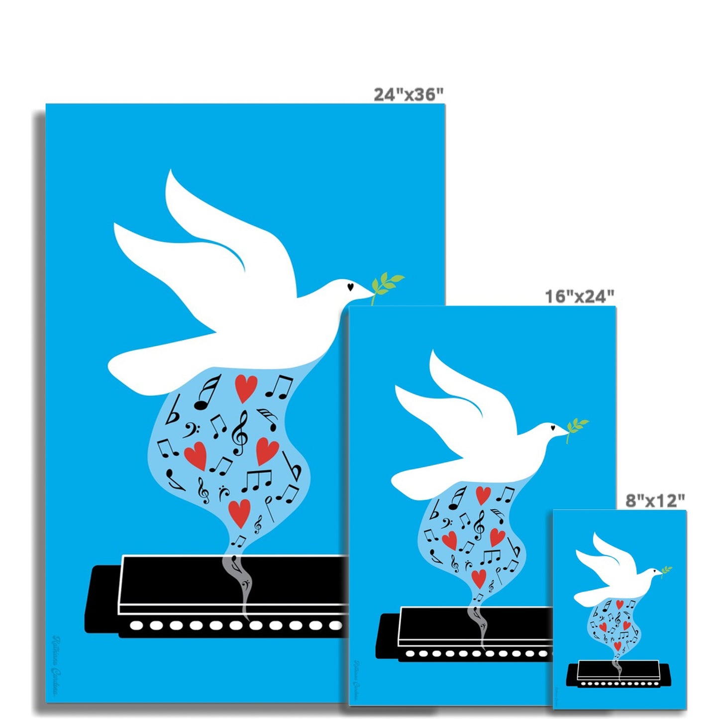 Impresión Giclée Fine Art - Armonía 