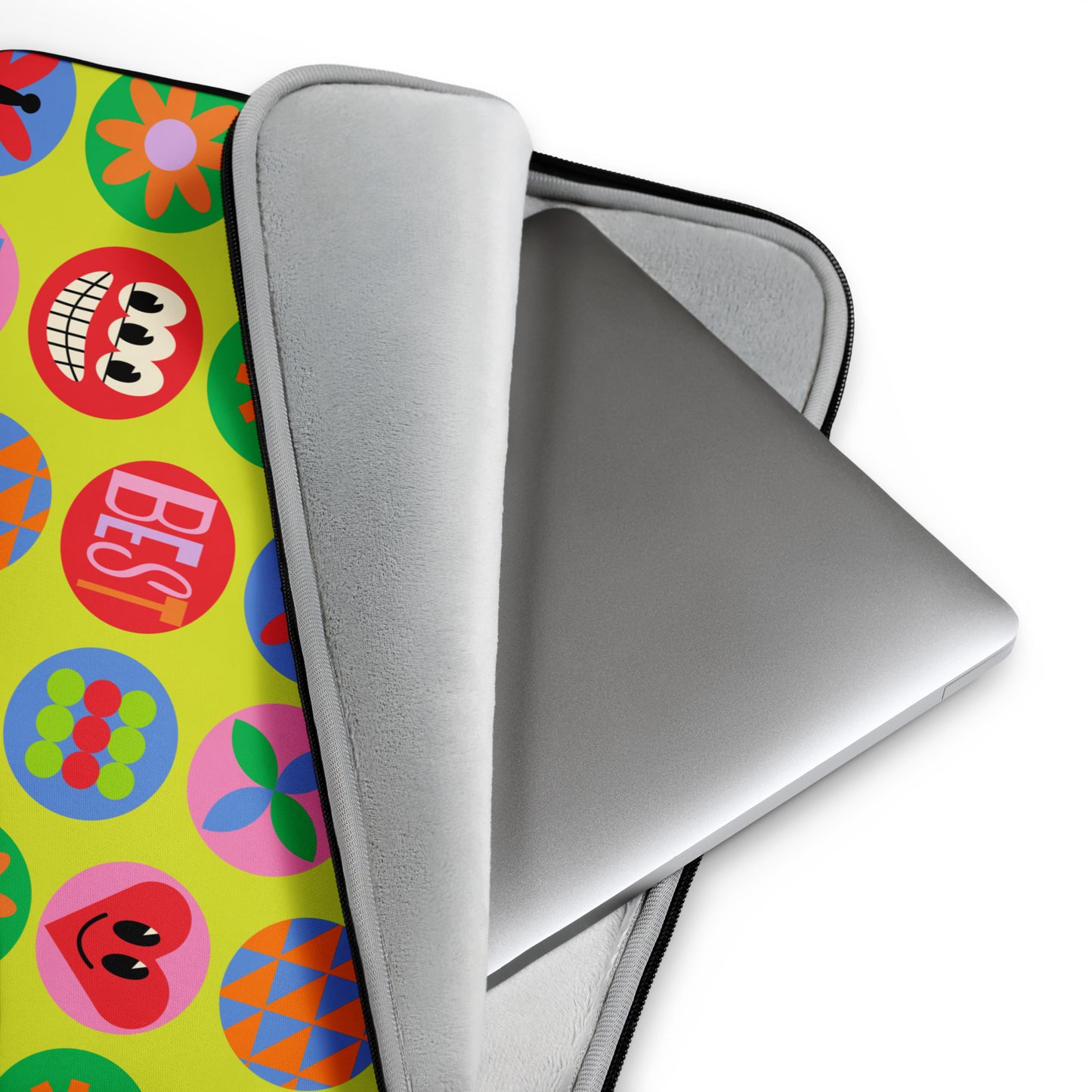 Laptop Sleeve Icons Pop