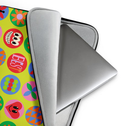 Laptop Sleeve Icons Pop