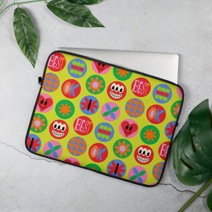 Laptop Sleeve Icons Pop