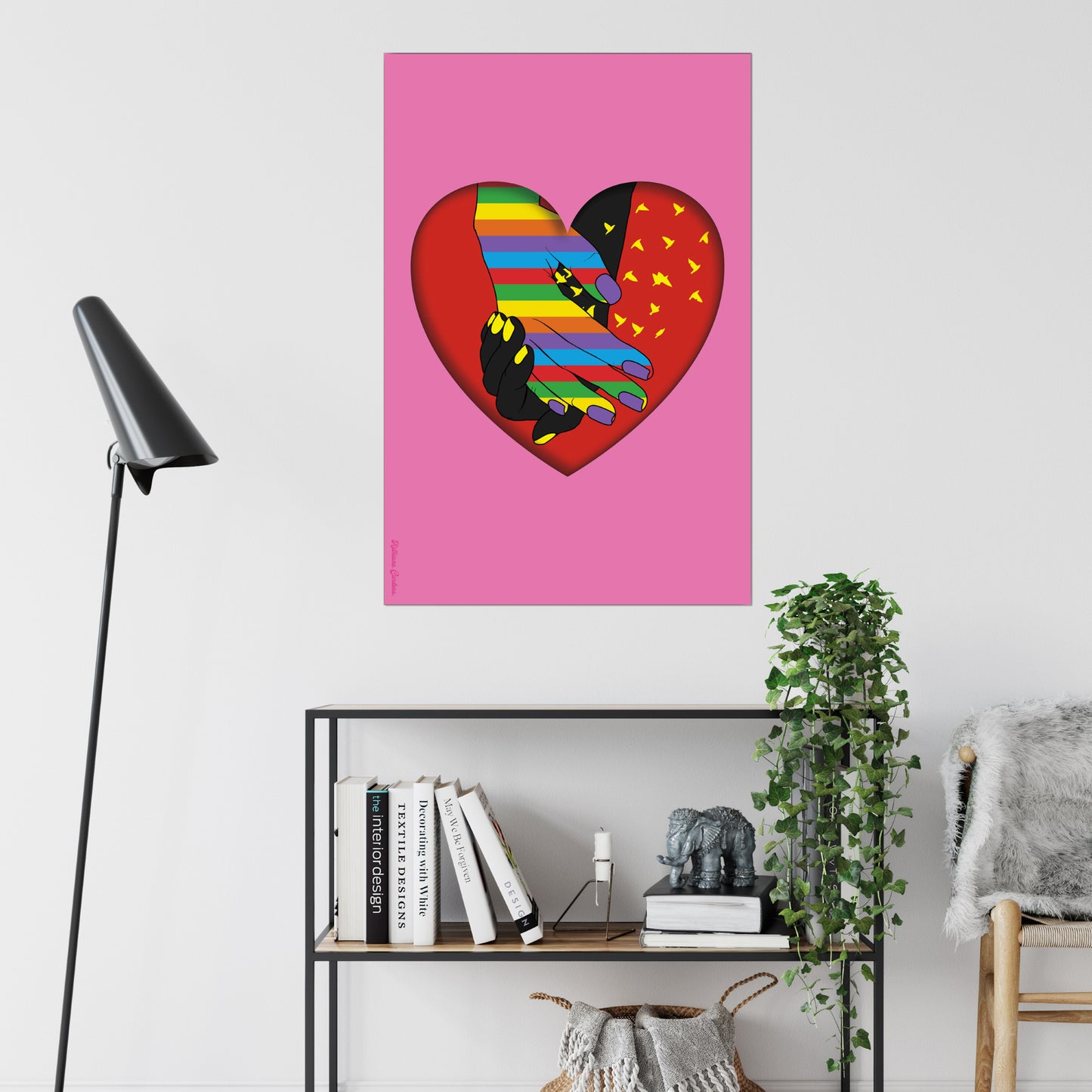 Giclée Fine Art Print - Amor Aceptación Lgbti 